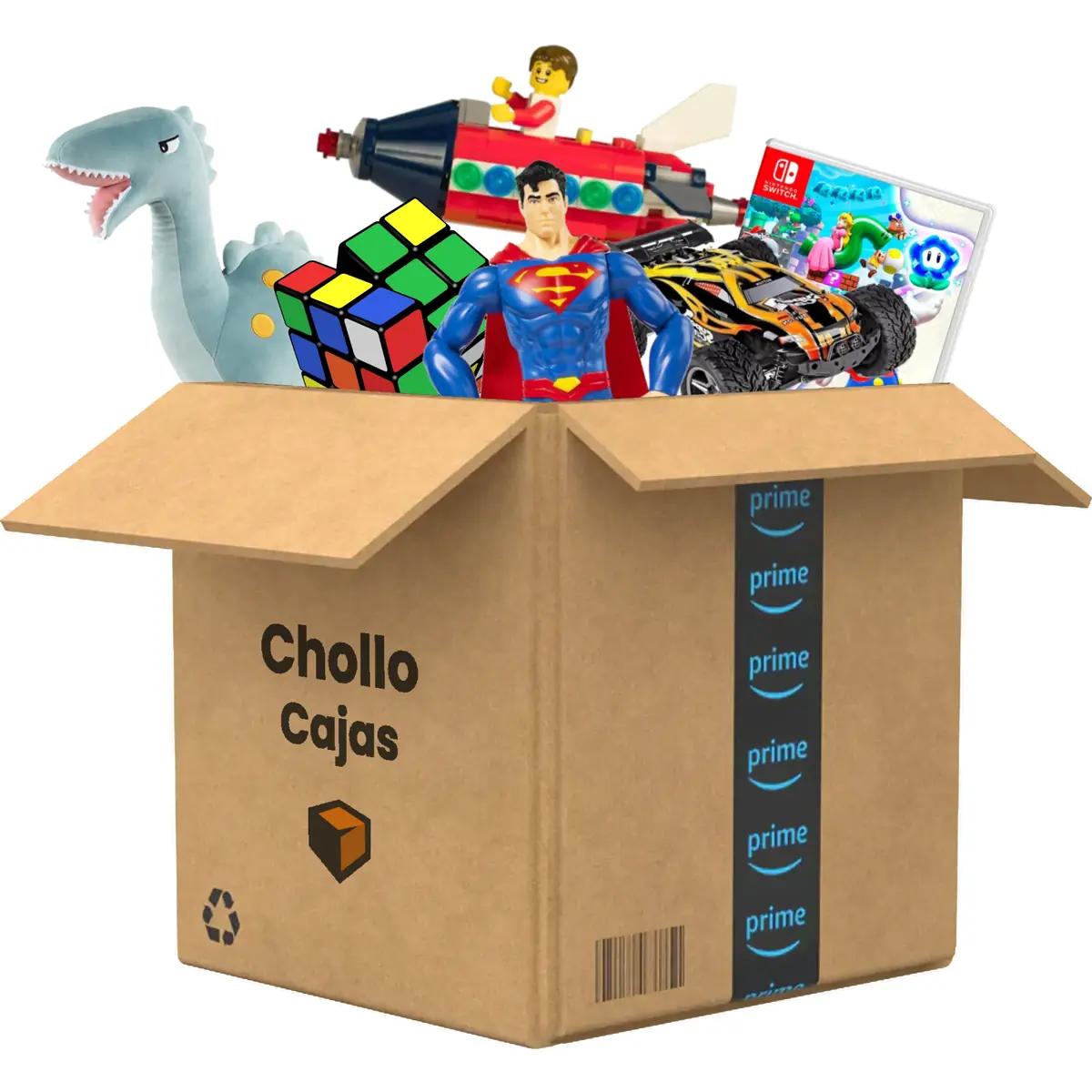Caja Amazon Devoluciones Juguetes