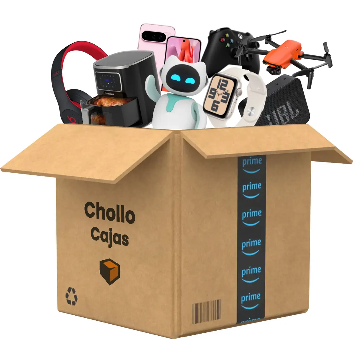 Caja Amazon Devoluciones Mixta